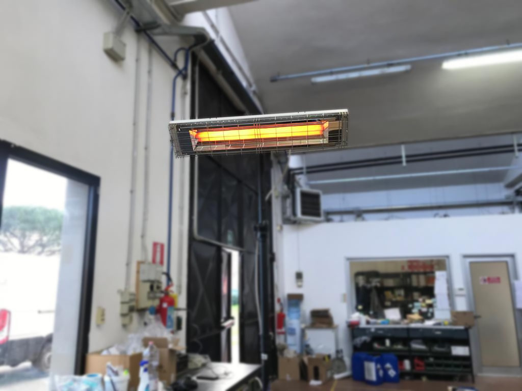 Grado OMV 2250 è una lampada a infrarossi innovativa a onda media che garantisce un calore pulito e sicuro.