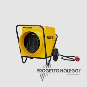 Master B 18 - Generatore d'aria calda elettrico  Il Generatore d'aria calda elettrico a espirazione Master B 18 ha diverse applicazioni, con la possibilità di collegamento a tubo flessibile.