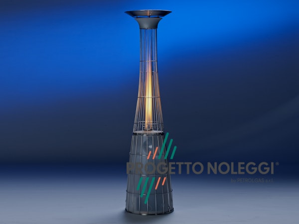 Italkero DolceVita Lightfire - Riscaldatore a gas DolceVita Lightfire è un riscaldatore a gas di assoluta eleganza e design, che unisce straordinarie capacità di calore a una luce soffusa e romantica.
