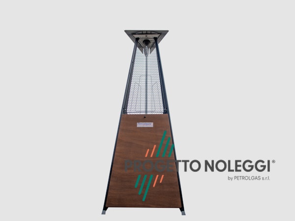 LuxuryCalor Falò Evo - Riscaldatore a gas - Ruggine Corten La LuxuryCalor Falò Evo crea una calda ed invitante atmosfera con un tocco di design e bellezza. Potenza 10 kW alimentato con bombole di GPL propano.