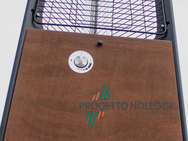 LuxuryCalor Falò Evo - Riscaldatore a gas - Ruggine Corten La LuxuryCalor Falò Evo crea una calda ed invitante atmosfera con un tocco di design e bellezza. Potenza 10 kW alimentato con bombole di GPL propano.