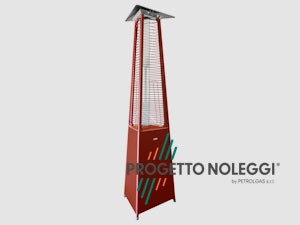 LuxuryCalor Falò Evo - Riscaldatore a gas - Rosso La LuxuryCalor Falò Evo crea una calda ed invitante atmosfera con un tocco di design e bellezza. Può essere utilizzata nel tuo dehors, nello spazio esterno del tuo locale, o nel tuo giardino.