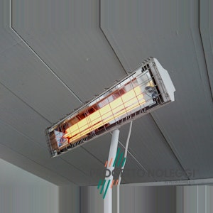 Grado OMV 2250 - Riscaldatore ad Infrarosso  Grado OMV 1650 è una lampada innovativa a onda media che non emette luce ma riscalda in maniera pulita e sicura.