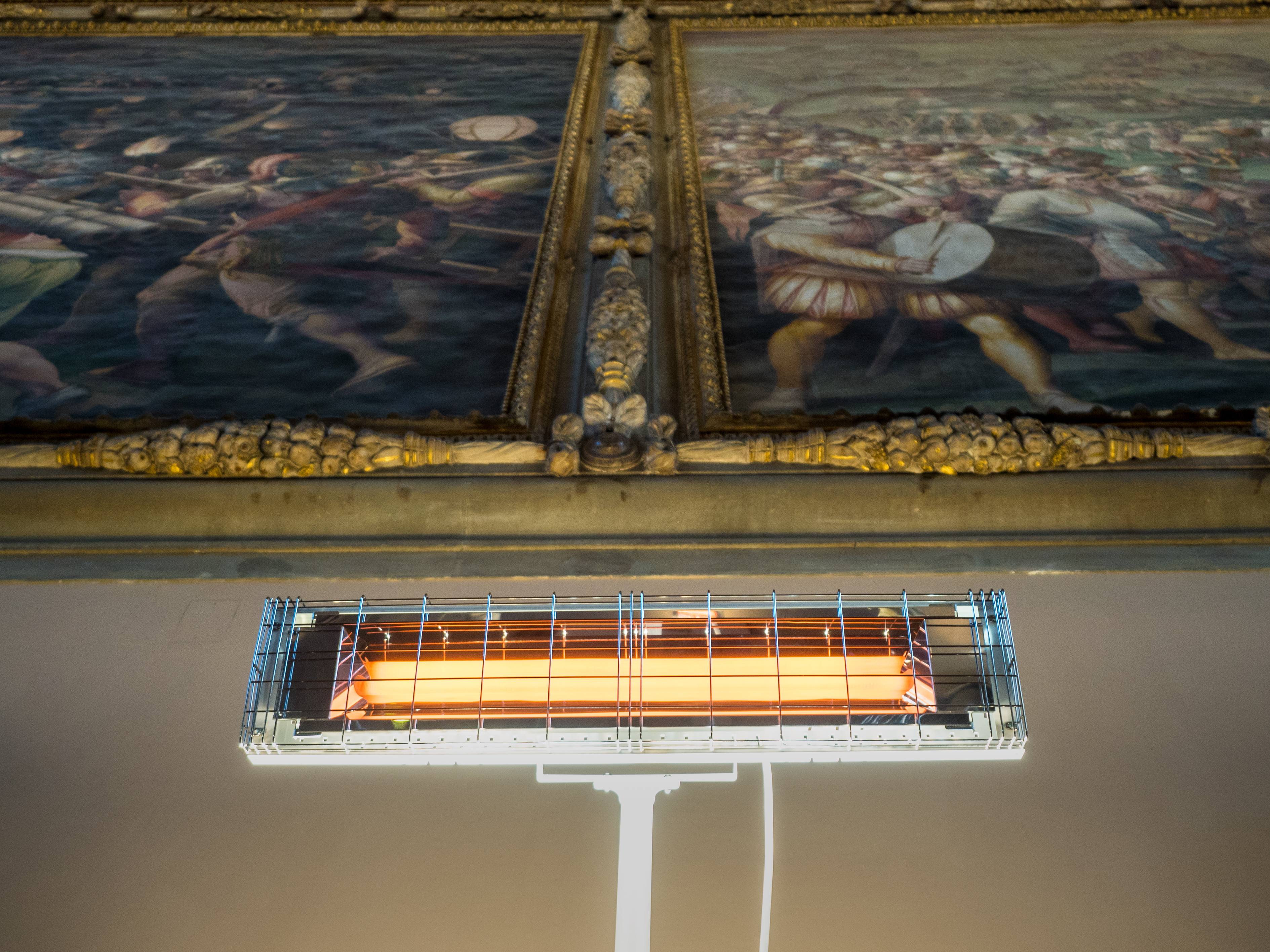 Come abbiamo riscaldato il Salone dei 500 in Palazzo Vecchio a Firenze