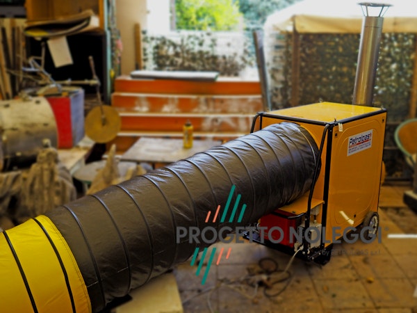 Master BF 310 FS - Generatore d'aria calda indiretto Il Generatori d'aria calda a Gasolio Master BV 310 FS con bruciatore Riello separato. Il Generatore è canalizzabile per creare cicli chiusi di riscaldamento nella vostra struttura, migliorando notevolmente il rendimento del generatore ed i consumi di gasolio.