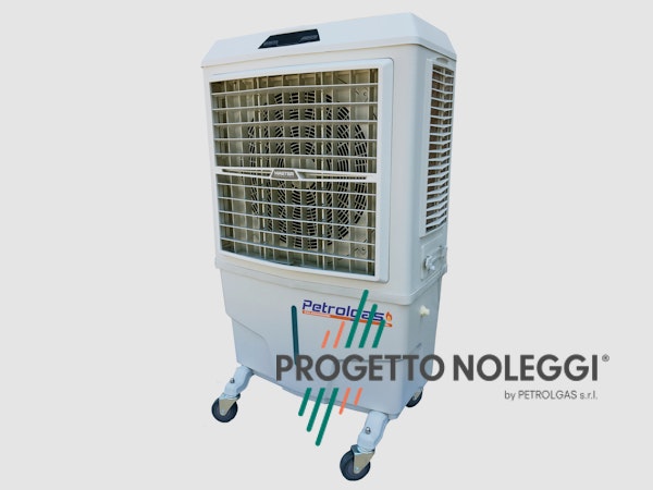 Master BC 80 - Raffrescatore Evaporativo Portatile Dotato di Ionizzatore che migliora la qualità dell'aria, Master BC 80 purifica l'aria da polveri, oli, cattivi odori e particelle sospese nell'aria. Costruito con plastiche resistenti agli urti.