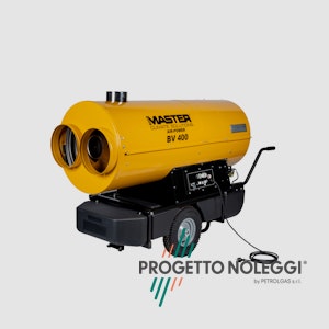 Master BV 400 - Generatore d'aria calda indiretto Master BV 400 è un generatore d'aria calda a gasolio molto flessibile, adattabile ed efficiente.
