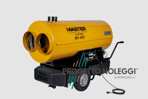 Master BV 400 è un generatore d'aria calda a gasolio molto flessibile, adattabile ed efficiente.