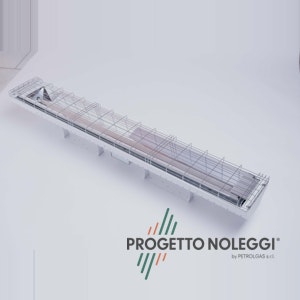 Grado OMV 4000 - Riscaldatore a Infrarosso Grado OMV 4000 è una lampada a infrarossi a onda media garantisce un calore pulito e sicuro riscaldando singoli ambienti