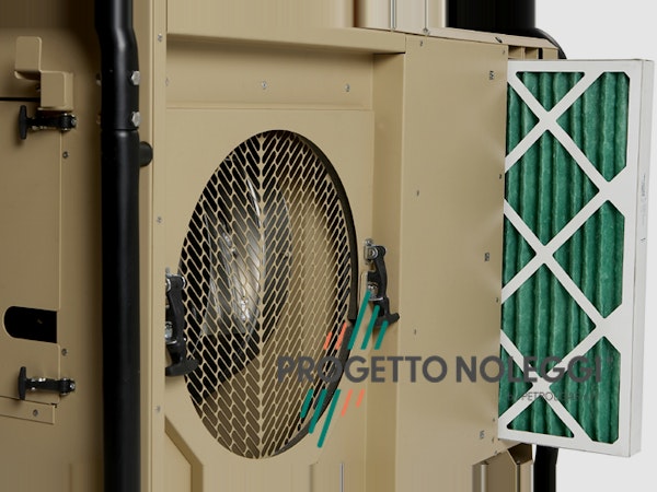 Dantherm AC-M18 - filtro del Condizionatore caldo e freddo  Condizionatore Professionale ad alte prestazioni fabbrizazione di derivazione militare e per uso campale, Altissima Qualità ed affidabilità. Prodotto in Danimarca.