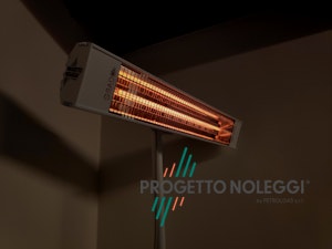 Grado Sol 1800 XL - Riscaldatore a infrarosso Grado Sol 1800 XL è una lampada a infrarossi a onda media che garantisce calore pulito e sicuro per singoli ambienti