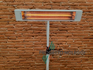 Grado Sol 1800 XL - Riscaldatore a infrarosso Grado Sol 1800 XL è una lampada a infrarossi a onda media che garantisce calore pulito e sicuro per singoli ambienti