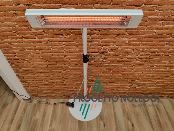 Grado Sol 1800 XL - Riscaldatore a infrarosso Grado Sol 1800 XL è una lampada a infrarossi a onda media che garantisce calore pulito e sicuro per singoli ambienti