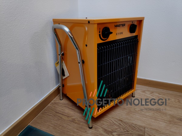 Il Generatore d' aria calda elettrico a espirazione Master B 9 è una soluzione compatta ed efficiente per riscaldare ambienti di ogni tipo.