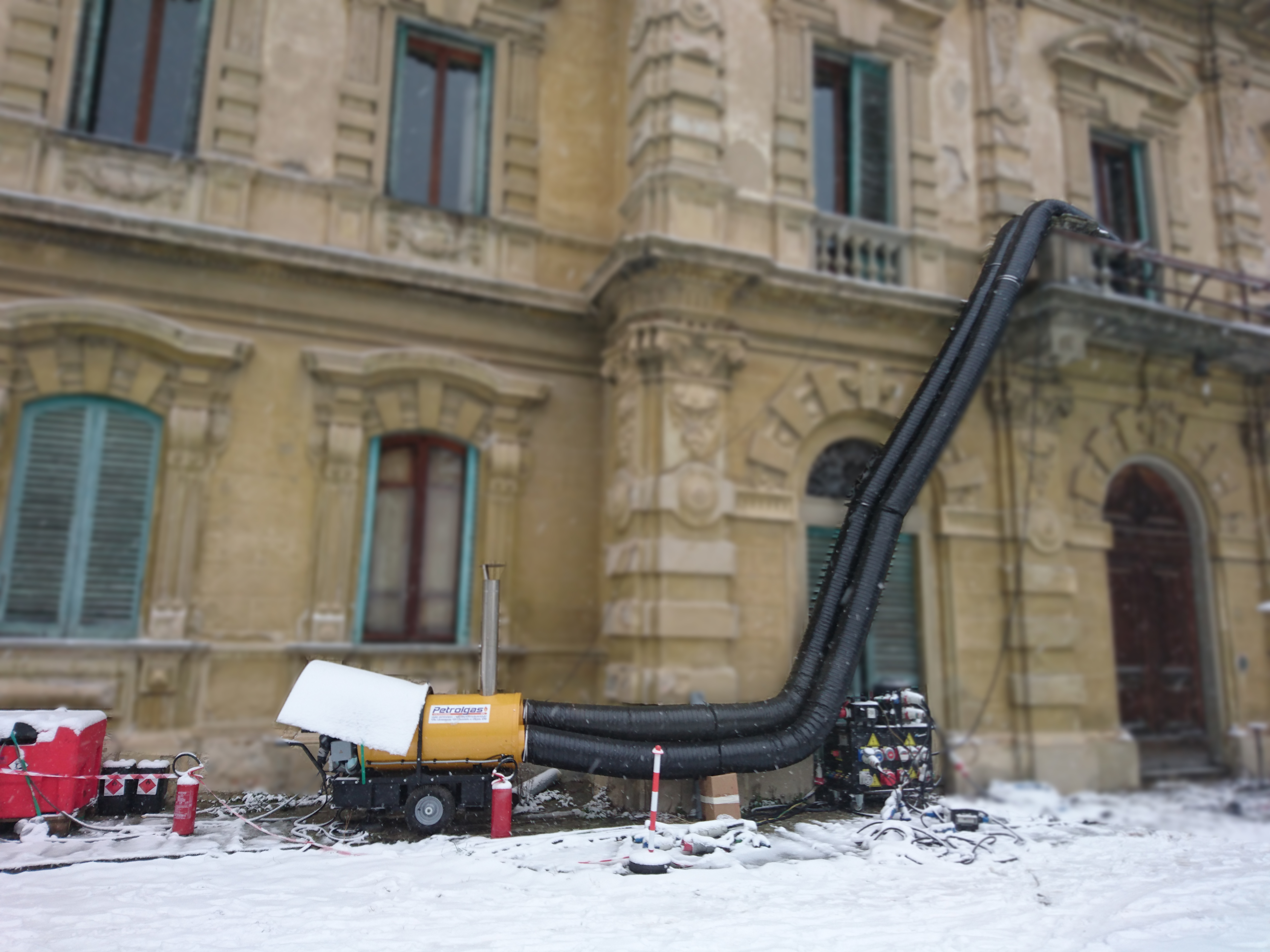 Il nuovo Master BV 500 è perfetto in tutte le condizioni atmosferiche per riscaldare ambienti ampi di tutti i tipi.