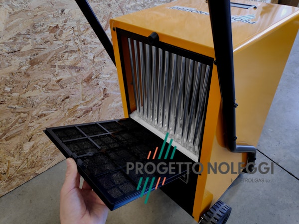 Master DH 26 - Deumidificatore Master DH 26 è un deumidificatore a condensazione con scarico continuo, grazie alla pompa dell'acqua. Progetto Noleggi noleggia, trasporta e installa il Master DH 26 in tutta Italia