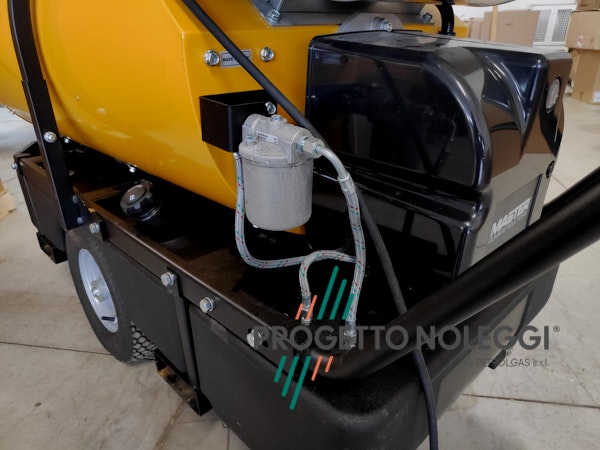Filtro gasolio ispezionabile di facile manutenzione - Master BV 500 CR Dettaglio del Master BV 500, un generatore d'aria calda professionale con le migliori prestazioni sul mercato.