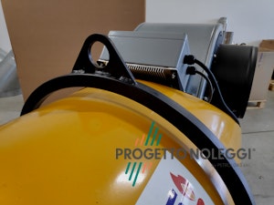 Gancio per il sollevamento con gru - Master BV 500 CR Dettaglio del Master BV 500, un generatore d'aria calda professionale con le migliori prestazioni sul mercato.