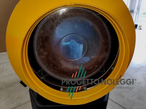 Uscita ad una via dell'aria calda - Master BV 500 CR Dettaglio del Master BV 500, un generatore d'aria calda professionale con le migliori prestazioni sul mercato.