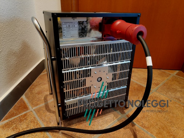 Master B 9 Black Edition - Generatore d'aria calda elettrico Solo progetto Noleggi offre il generatore d'aria calda elettrico Master B9 Black Edition , di colore nero opaco