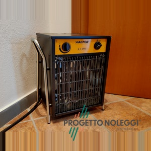 Master B 9 Black Edition - Generatore d'aria calda elettrico Solo progetto Noleggi offre il generatore d'aria calda elettrico Master B9 Black Edition , di colore nero opaco