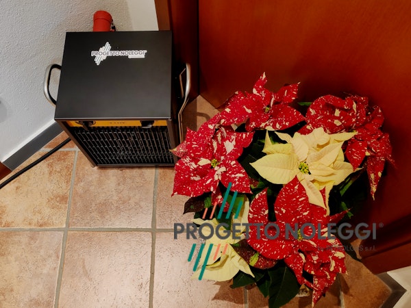 Master B 9 Black Edition - Generatore d'aria calda elettrico Solo progetto Noleggi offre il generatore d'aria calda elettrico Master B9 Black Edition , di colore nero opaco