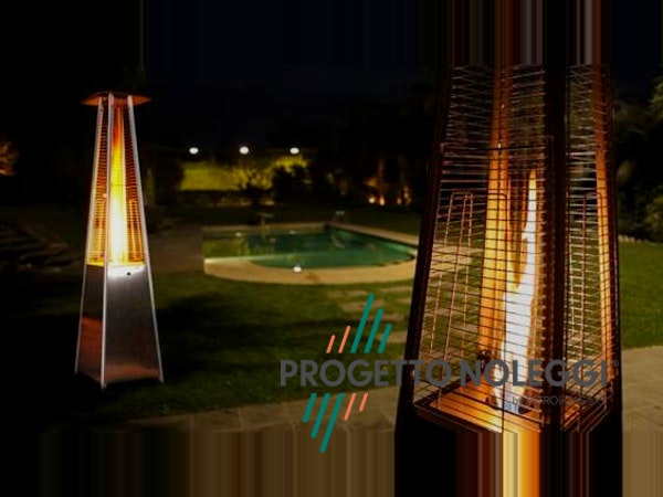 Italkero Niklas Totem - Riscaldatore a gas di design Italkero Niklas Totem è un riscaldatore a gas elegante e potente, perfetto per spazi esterni di locali, giardini e dehors