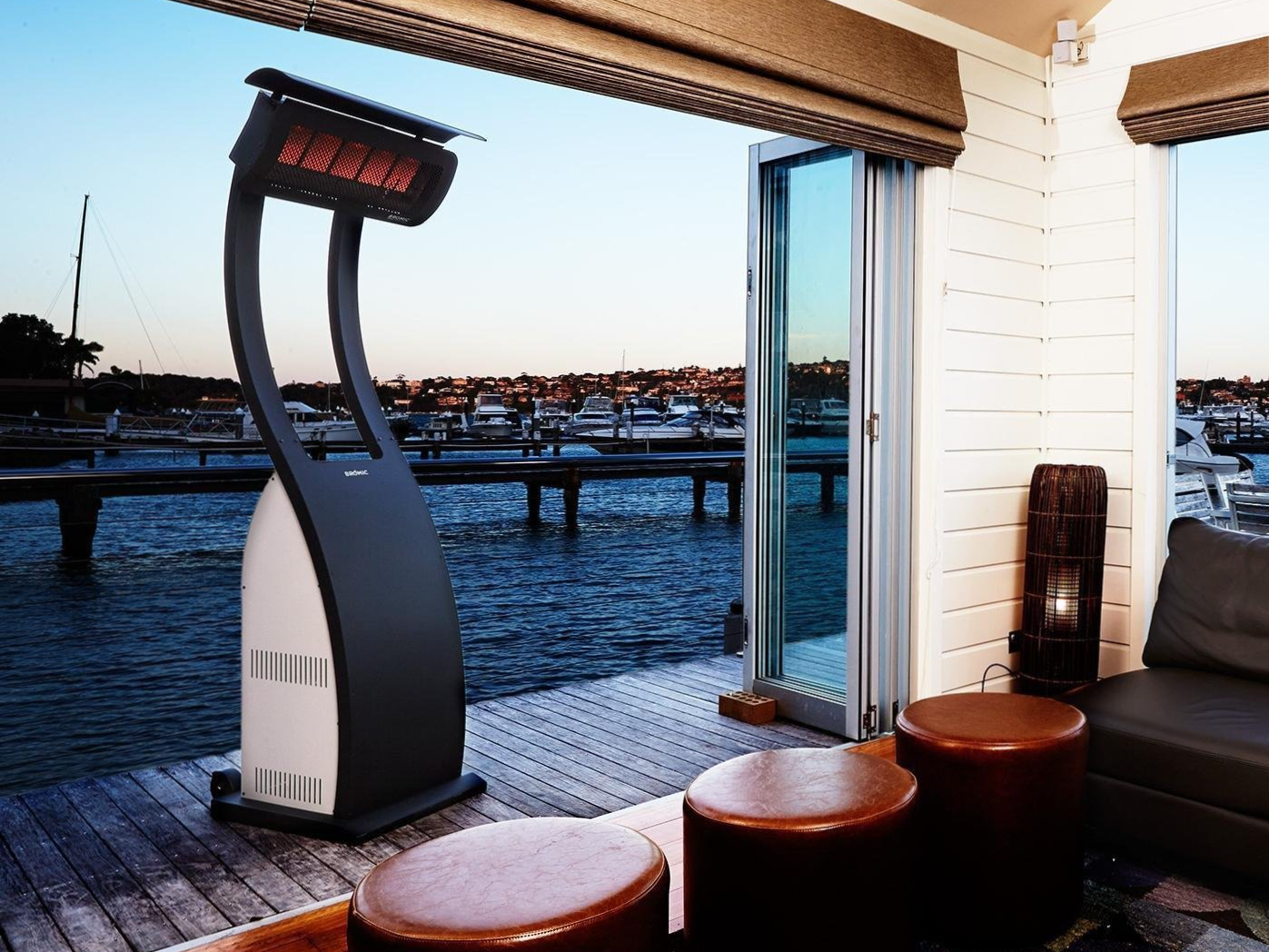 Bromic Tungstern Portable è un riscaldatore a gas GPL ad alta efficienza con un design accattivante. 