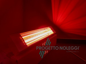 Grado Sol 1500 - Riscaldatore a infrarossi Grado Sol 1500 è riscaldatore speciale a raggi infrarossi con lampada ad onda corta XL di lunghezza maggiorata rispetto lo standard, emette onde infrarosse direzionali evitando la dispersione di calore