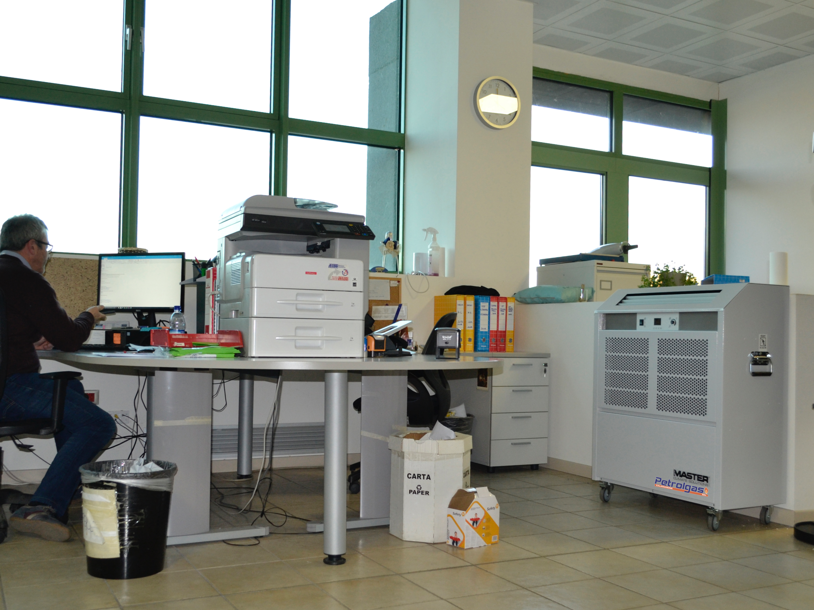 Master ACT 7 è un condizionatore professionale con prestazioni di alto livello, dotato di unità esterna