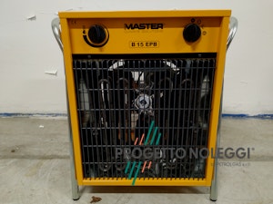 Master B 15 - Generatore d'aria calda elettrico Master B15 è un generatore elettrico d'aria calda pratico e potente.