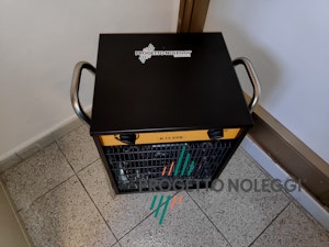 Master B9 Black Edition - Generatore D'aria Calda Elettrico Progetto Noleggi offre in esclusiva il Master B9 Black Edition, un generatore d'aria calda compatto e ottimo per eventi eleganti o speciali come i matrimoni