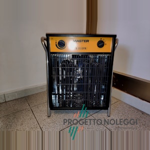 Master B9 Black Edition - Generatore d'aria calda elettrico Master B9 Black Edition è un'edizione speciale in esclusiva solo per Progetto Noleggi con vernice nero opaco molto robusta e resistente a graffi calore o sostanze corrosive.