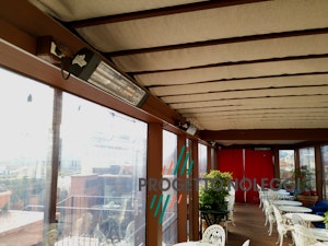 SOL 1800 XL - Riscaldatore ad Infrarosso disponibile su Progetto Noleggi SOL 1800 XL è un riscaldatore formato da una lampada a infrarossi a onda media che garantisce un calore pulito e sicuro