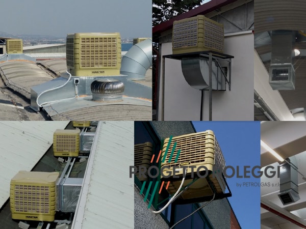 Raffrescatore Fisso BCF 231 Esempi di installazioni di raffrescatore fissi BCF 231 fatte da Progetto Noleggi a prezzi competitivi