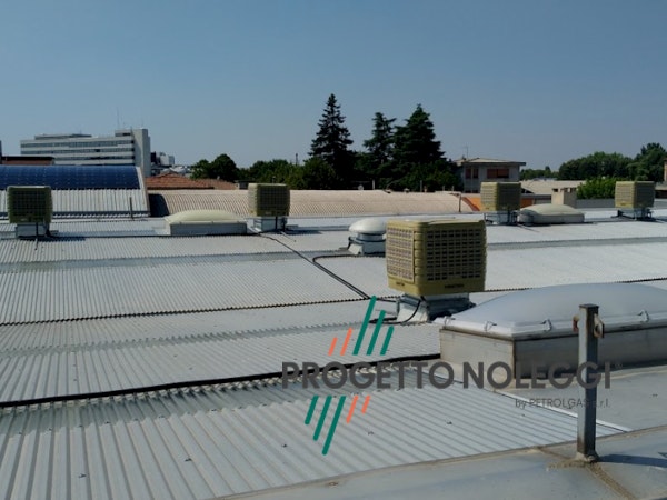 BCF 231 - Raffrescatore Fisso Un'installazione di raffrescatori BCF 231 fatta da Progetto Noleggi