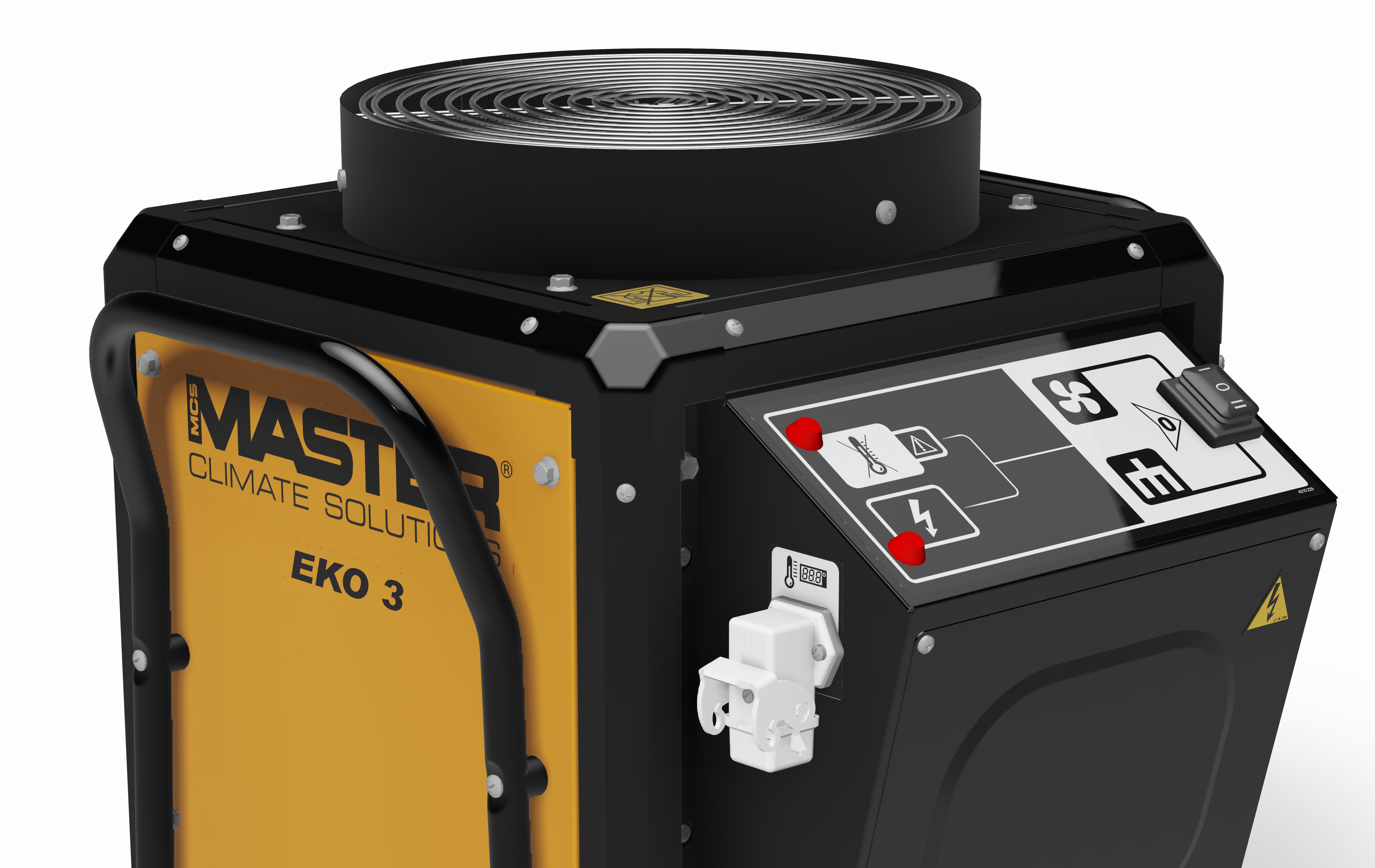 EKO 3 modello compatto monofase di riscaldatore elettrico per la Disinfestazione di Parassiti, grazie a questa nuova tecnologia di riscaldatori oggi è possibile sbarazzarsi da questi insetti senza la necessità di utilizzare potenti veleni (con tutti i rischi che ne derivano), l'uso del calore è un metodo sicuro che rispetta l'ambiente.