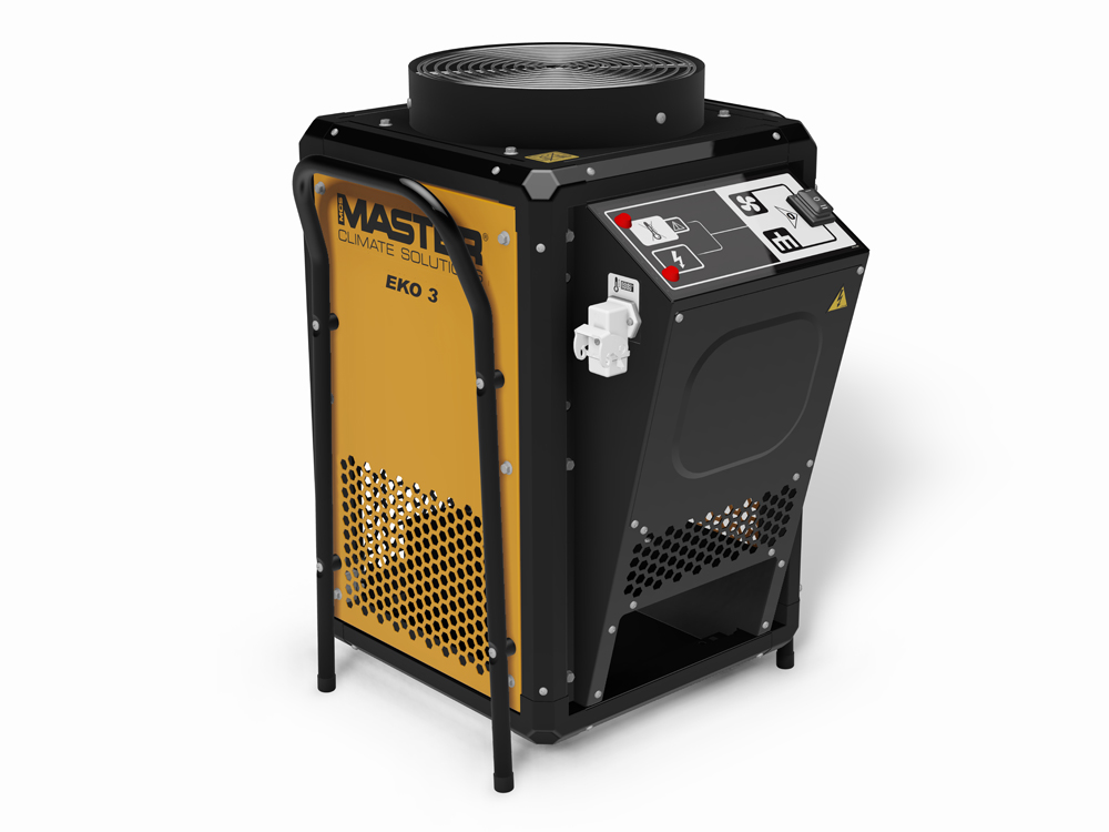 EKO 3 modello compatto monofase di riscaldatore elettrico per la Disinfestazione di Parassiti, grazie a questa nuova tecnologia di riscaldatori oggi è possibile sbarazzarsi da questi insetti senza la necessità di utilizzare potenti veleni (con tutti i rischi che ne derivano), l'uso del calore è un metodo sicuro che rispetta l'ambiente.