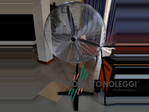 Master FS 75 - Ventilatore Professionale a Piantana Master FS 75 è un ventilatore elegante professionale a piantana con un elevatissimo flusso d'aria grazie al motore ad alte prestazioni.