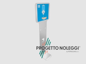 Pannello di fissaggio universale per dispenser