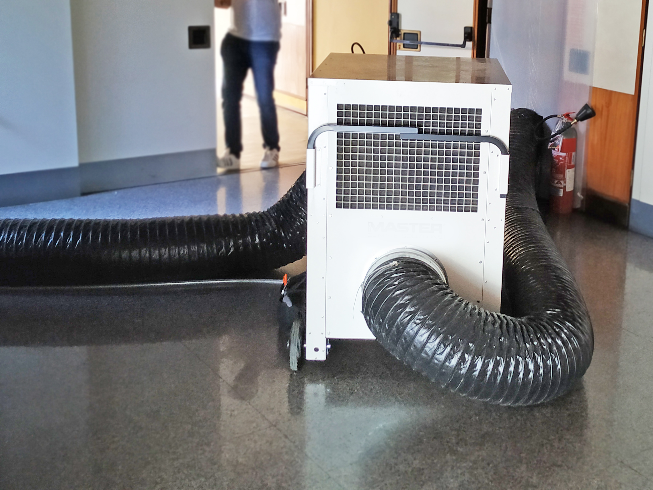 Master Dantherm AC 24 è un condizionatore professionale ad alte prestazioni di assoluta affidabilità, prodotto totalmente in Danimarca