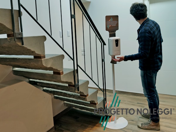 Piantana Universale Per Dispenser Automatico Gel Igienizzante Mani