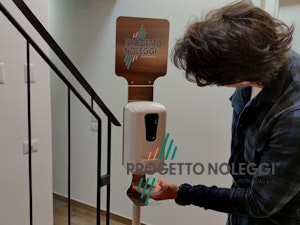 Dispenser automatico Gel igienizzante mani