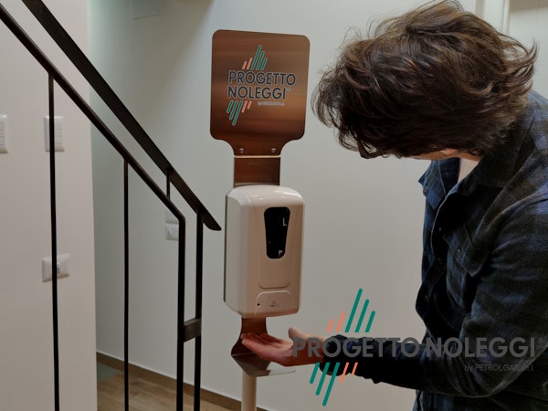 Piantana Universale Per Dispenser Automatico Gel Igienizzante Mani