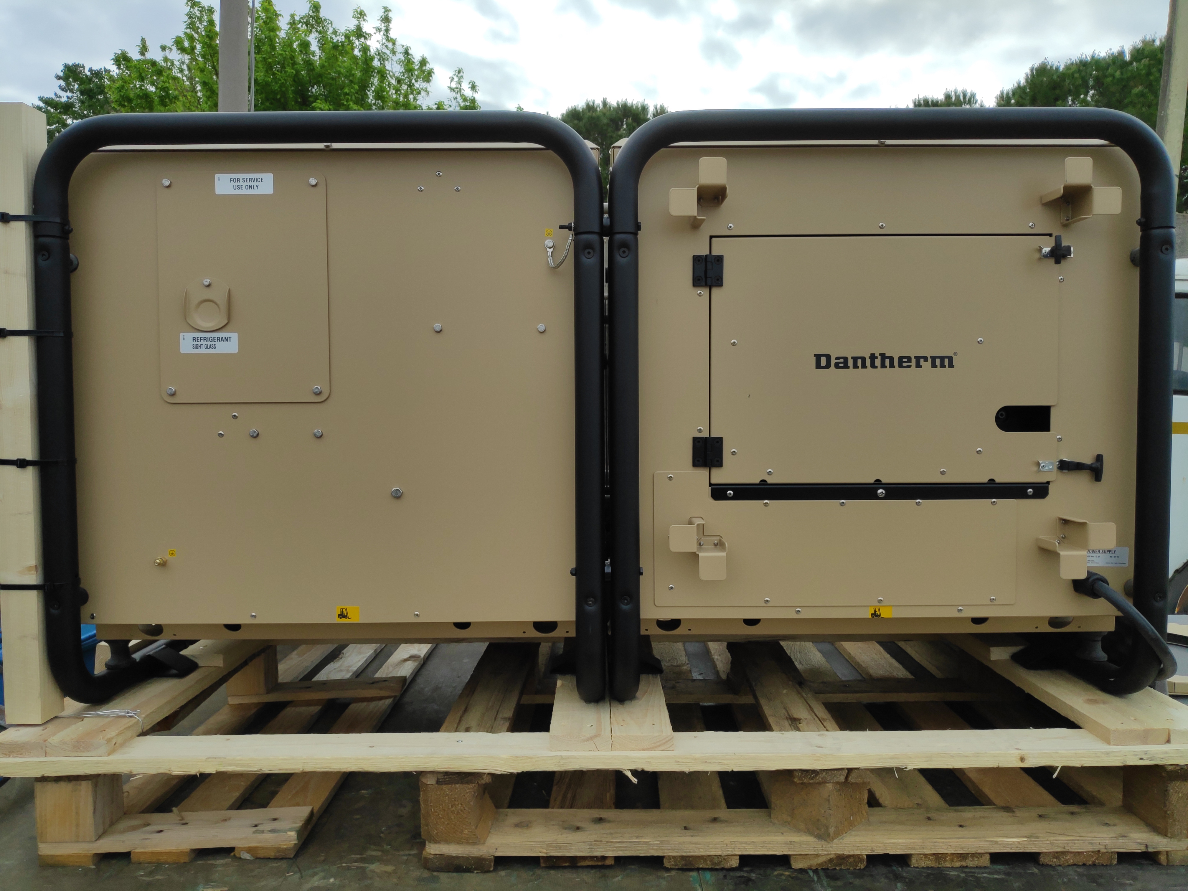 Condizionatore Professionale ad alte prestazioni fabbrizazione di derivazione militare e per uso campale, Altissima Qualità ed affidabilità. Prodotto in Danimarca.