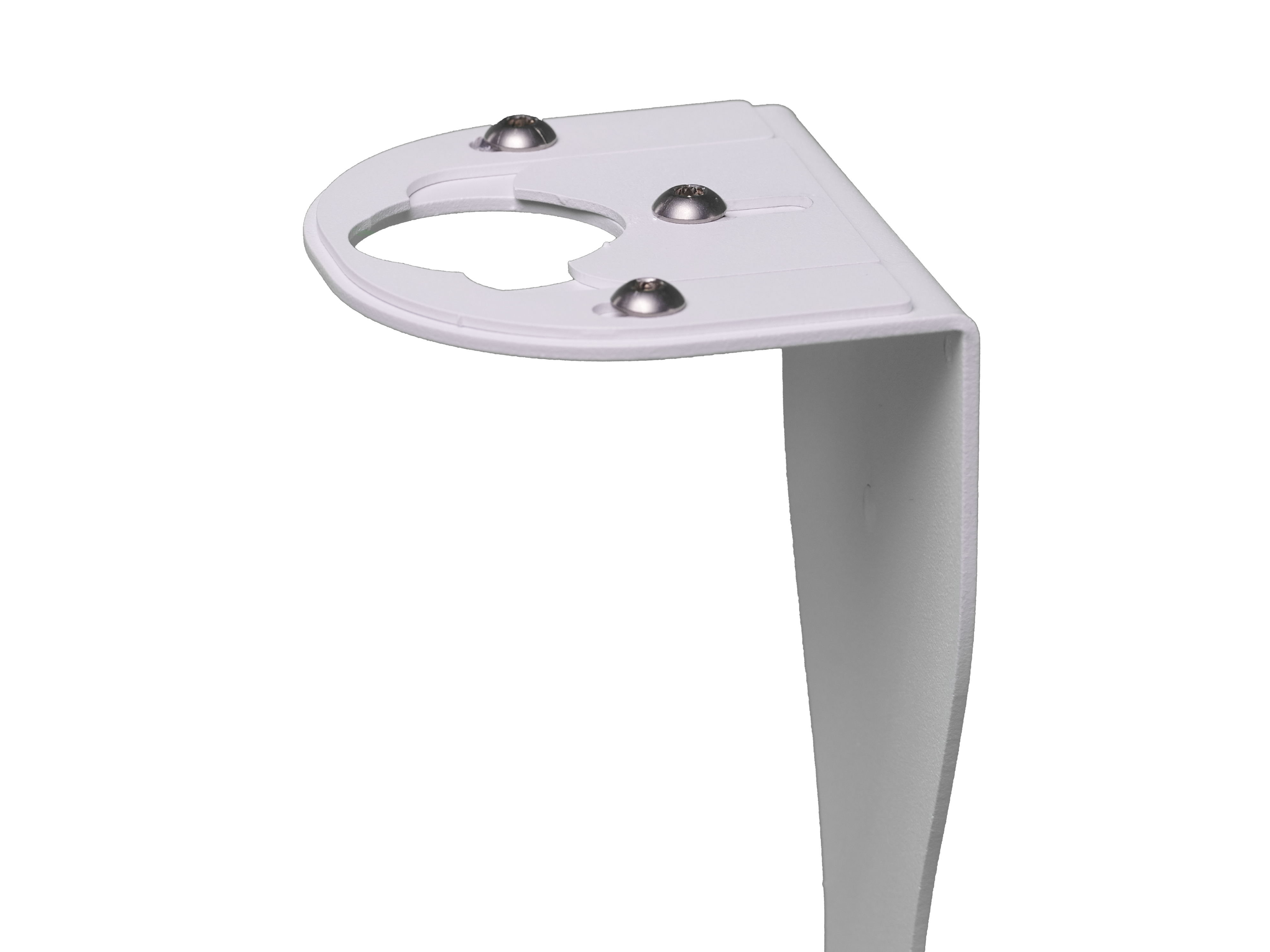 Questo modello di piantana per l'igienizzazione delle mani ha il supporto per il dispenser manuale a cui si può fissare qualsiasi marca e modello. Prodotta su nostre specifiche in Italia.