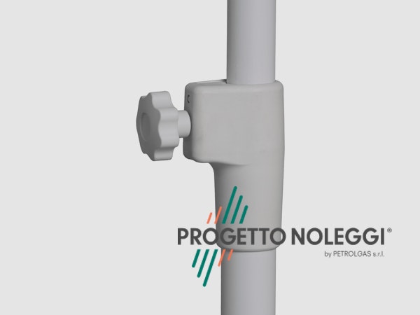 Piantana universale telescopica per dispenser automatico Gel Igienizzante mani La piantana telescopica per l'igienizzazione delle mani ha un pannello di fissaggio universale per consentire l'impiego di dispenser di qualsiasi marca e modello. Prodotta su nostre specifiche in Italia.