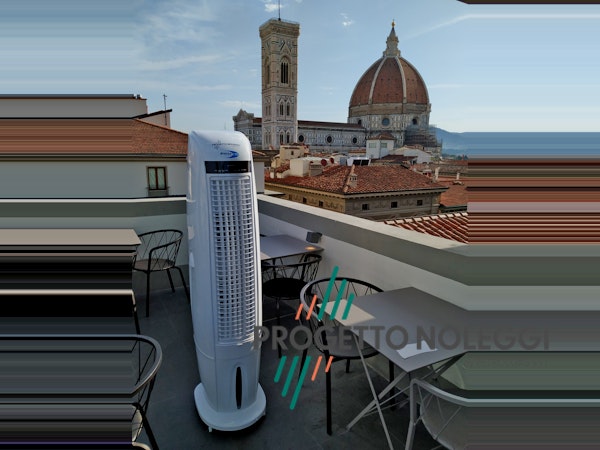 Brezza 170 - Raffrescatore Evaporativo Portatile Brezza 170 è un raffrescatore evaporativo portatile capace di ridurre la temperatura percepita da 5°C/7°C circa con una gradevole ventilazione oscillante e regolabile.