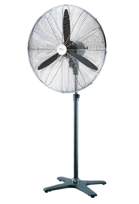 Master FS 75 è un ventilatore elegante professionale a piantana con un elevatissimo flusso d'aria grazie al motore ad alte prestazioni.