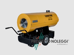 Vista posteriore ventilatore Plug - Master BV 400